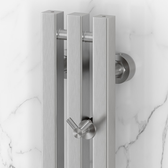 Полотенцесушитель водяной Сунержа Вердикт PRO П3 100x1200 мм 071-0459-1210, сатин - фото 3