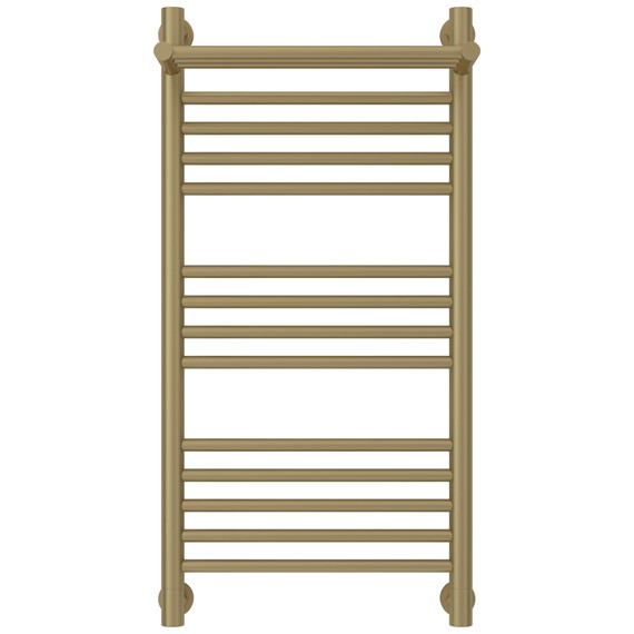 Полотенцесушитель водяной Сунержа Богема+ с полкой П14 400x860 мм 032-0223-8040, золото матовое - фото 2