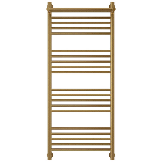 Полотенцесушитель водяной Сунержа Богема+ с полкой П20 500x1260 мм 05-0223-1250, состаренная бронза - фото 2