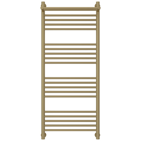 Полотенцесушитель водяной Сунержа Богема+ с полкой П20 500x1260 мм 032-0223-1250, золото матовое - фото 2