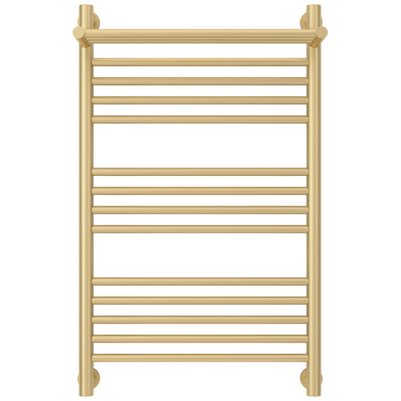 Полотенцесушитель водяной Сунержа Богема+ с полкой П14 500x860 мм 022-0223-8050, шампань матовый - фото 2