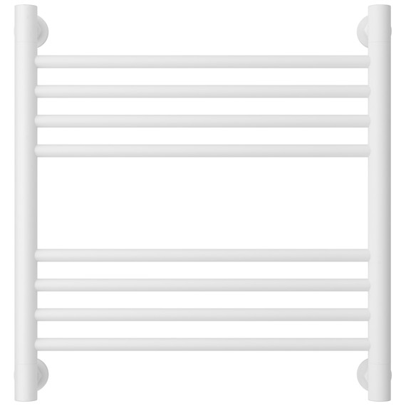 Полотенцесушитель водяной Сунержа Богема+ П8 500x560 мм (прямая перемычка) 30-0220-5050, белый матовый - фото 2