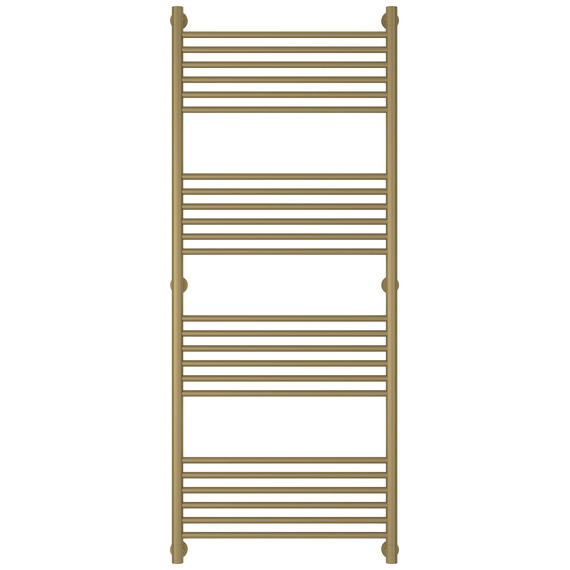 Полотенцесушитель водяной Сунержа Богема+ П24 600x1560 мм (прямая перемычка) 032-0220-1560, золото матовое - фото 2