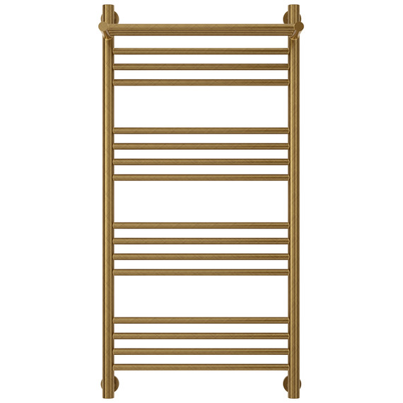 Полотенцесушитель водяной Сунержа Богема+ с полкой П16 500x1060 мм 05-0223-1050, состаренная бронза - фото 2