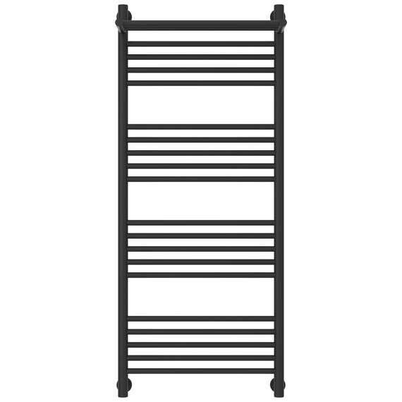 Полотенцесушитель водяной Сунержа Богема+ с полкой П20 500x1260 мм 15-0223-1250, тёмный титан муар - фото 2