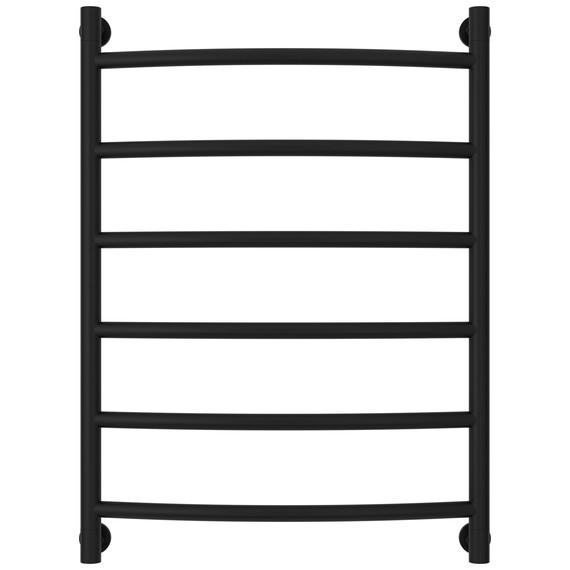 Полотенцесушитель водяной Сунержа Галант+ П6 600x860 мм 31-0200-8060, чёрный матовый - фото 2