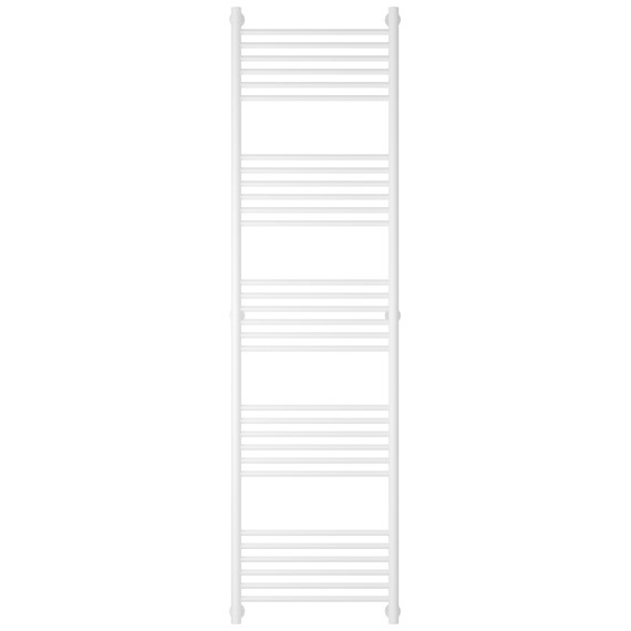 Полотенцесушитель водяной Сунержа Богема+ П30 500x1960 мм (прямая перемычка) 30-0220-1950, белый матовый - фото 2
