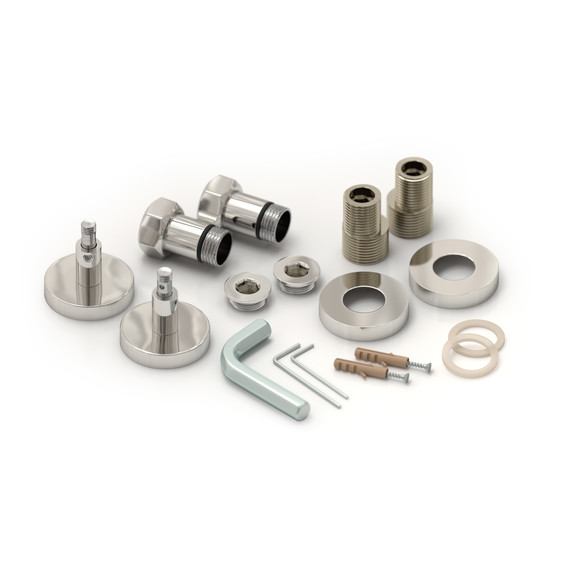 Полотенцесушитель водяной Сунержа Канцлер П8 500x1030 мм 020-0254-1050, шампань - фото 4