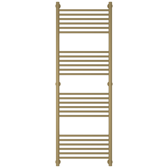 Полотенцесушитель водяной Сунержа Богема+ П24 500x1560 мм (прямая перемычка) 032-0220-1550, золото матовое - фото 2