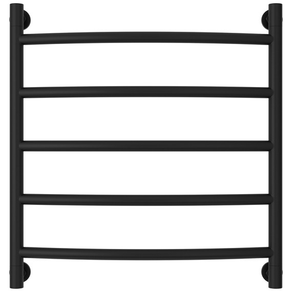Полотенцесушитель водяной Сунержа Галант+ П5 600x660 мм 31-0200-6060, чёрный матовый - фото 2