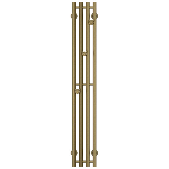 Полотенцесушитель водяной Сунержа Кантата PRO П4 150x1200 мм 051-0446-1215, состаренная латунь - фото 2