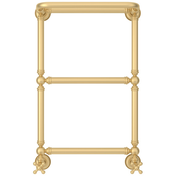 Полотенцесушитель водяной Сунержа Ренессанс П3 400x730 мм 022-0281-6640, шампань матовый - фото 2