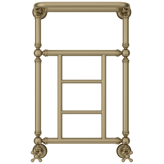 Полотенцесушитель водяной Сунержа Ренессанс П5 400x730 мм 32-0282-6640, золотой шёлк - фото 2