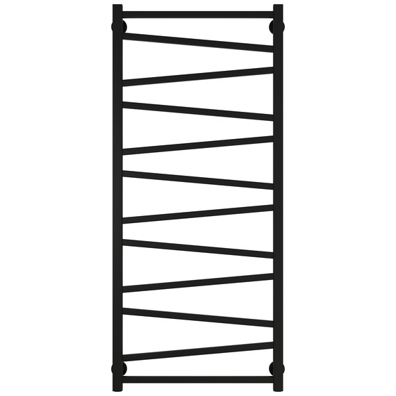 Полотенцесушитель водяной Сунержа Сирокко П12 500x1200 мм 31-0253-1250, чёрный матовый - фото 2