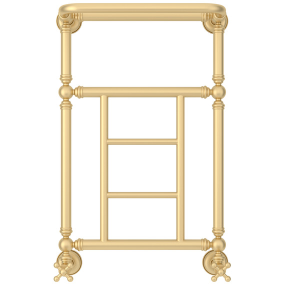 Полотенцесушитель водяной Сунержа Ренессанс П5 400x730 мм 022-0282-6640, шампань матовый - фото 2