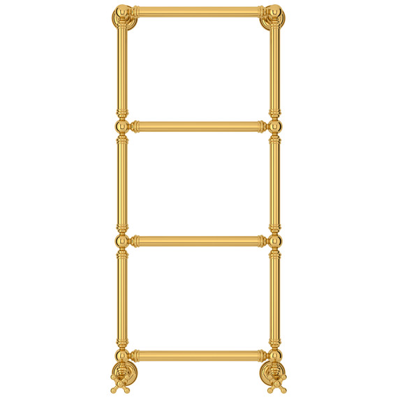 Полотенцесушитель водяной Сунержа Ренессанс П4 400x1030 мм 03-0280-9640, золото - фото 2