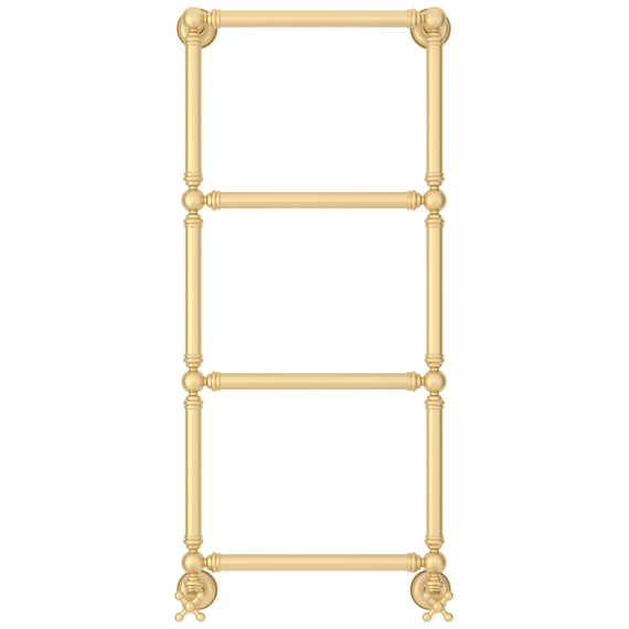 Полотенцесушитель водяной Сунержа Ренессанс П4 400x1030 мм 022-0280-9640, шампань матовый - фото 2
