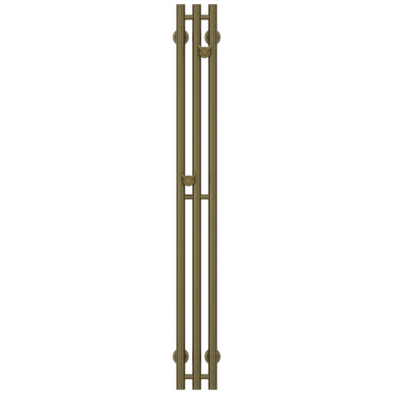 Полотенцесушитель водяной Сунержа Терция PRO П3 100x1200 мм 05-0444-1210, состаренная бронза - фото 2
