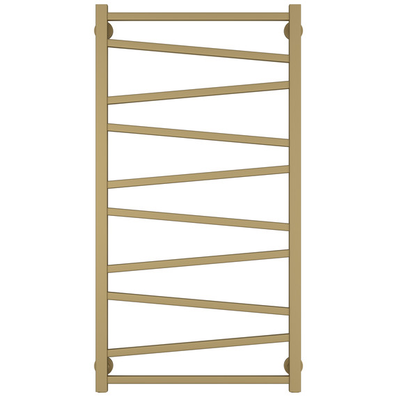 Полотенцесушитель водяной Сунержа Сирокко П10 500x1000 мм 032-0253-1050, золото матовое - фото 2