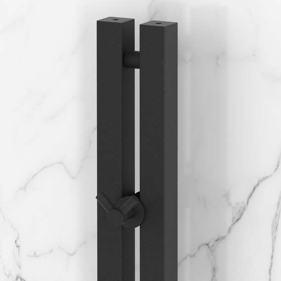 Полотенцесушитель водяной Сунержа Фьорд PRO П2 50x1200 мм 15-0458-1250, тёмный титан муар - фото 3