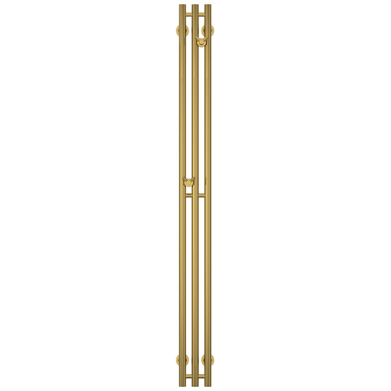 Полотенцесушитель водяной Сунержа Терция PRO П3 100x1500 мм 03-0444-1510, золото - фото 2