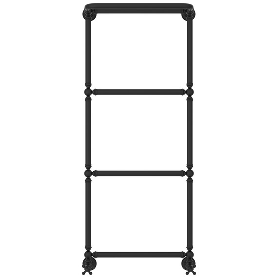 Полотенцесушитель водяной Сунержа Ренессанс П4 500x1330 мм 15-0281-1250, тёмный титан муар - фото 2