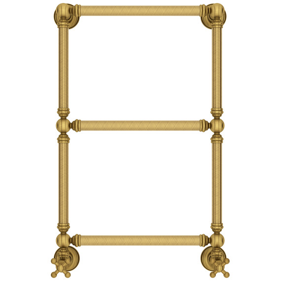 Полотенцесушитель водяной Сунержа Ренессанс П3 400x730 мм 05-0280-6640, состаренная бронза - фото 2