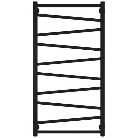 Полотенцесушитель водяной Сунержа Сирокко П10 500x1000 мм 31-0253-1050, чёрный матовый - фото 2