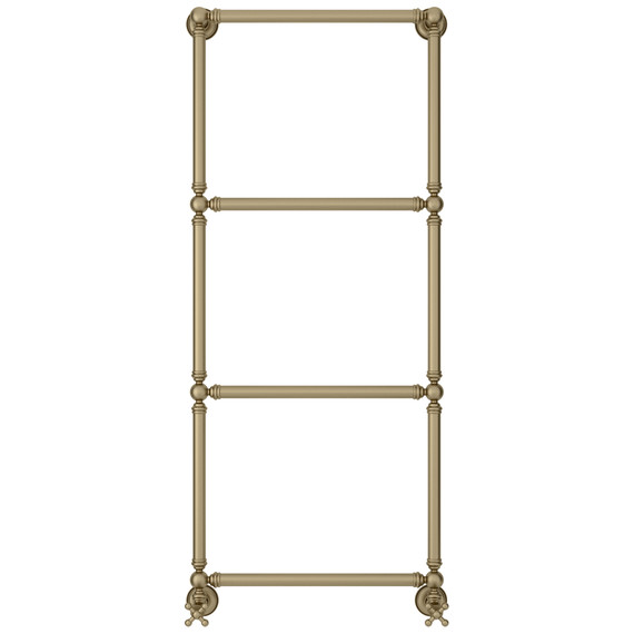 Полотенцесушитель водяной Сунержа Ренессанс П4 500x1330 мм 32-0280-1250, золотой шёлк - фото 2