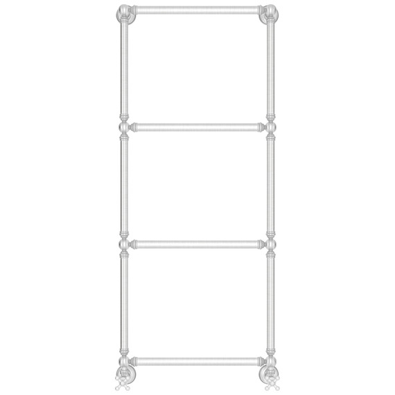 Полотенцесушитель водяной Сунержа Ренессанс П4 500x1330 мм 071-0280-1250, сатин - фото 2