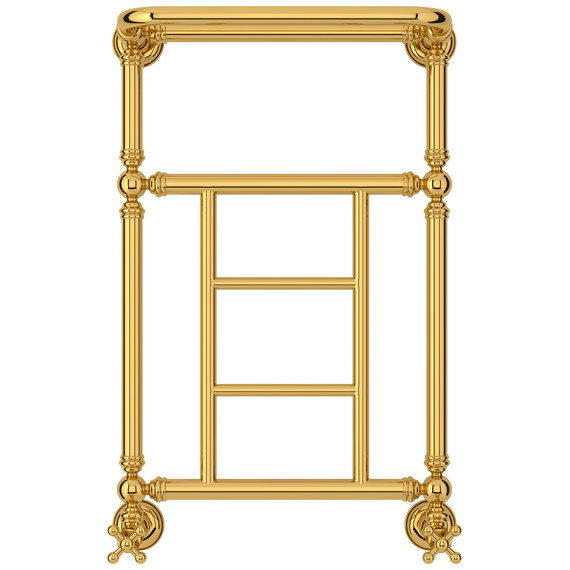 Полотенцесушитель водяной Сунержа Ренессанс П5 400x730 мм 03-0282-6640, золото - фото 2