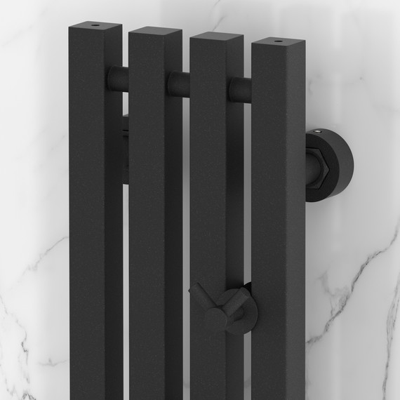 Полотенцесушитель водяной Сунержа Сатерленд PRO П4 150x1200 мм 15-0457-1215, тёмный титан муар - фото 3