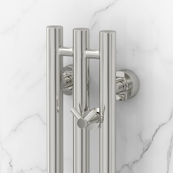 Полотенцесушитель водяной Сунержа Терция PRO П3 100x1500 мм 00-0444-1510, хром - фото 3