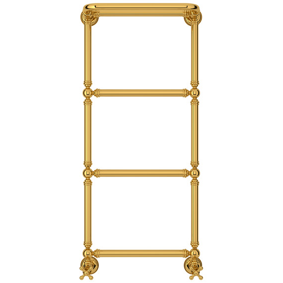 Полотенцесушитель водяной Сунержа Ренессанс П4 400x1030 мм 03-0281-9640, золото - фото 2