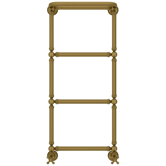 Полотенцесушитель водяной Сунержа Ренессанс П4 400x1030 мм 05-0281-9640, состаренная бронза - фото 2