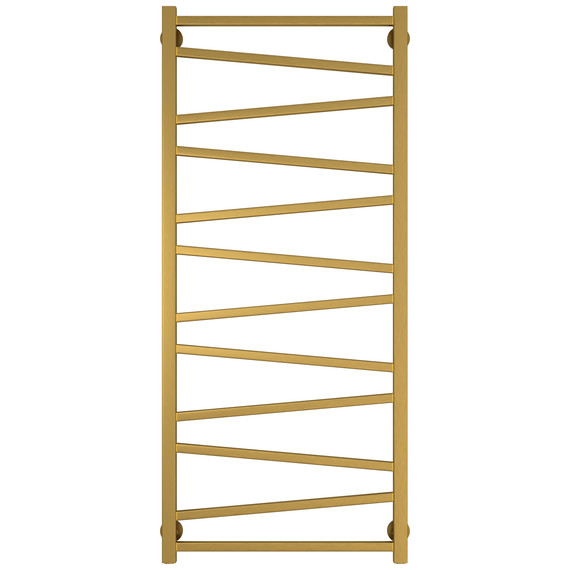 Полотенцесушитель водяной Сунержа Сирокко П12 500x1200 мм 051-0253-1250, состаренная латунь - фото 2