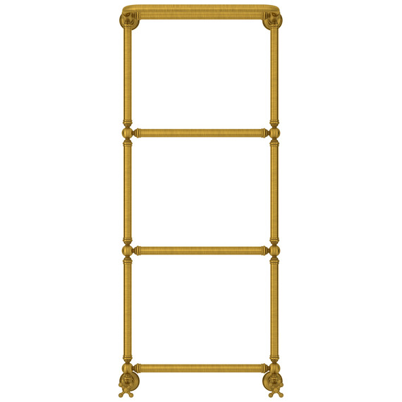 Полотенцесушитель водяной Сунержа Ренессанс П4 500x1330 мм 051-0281-1250, состаренная латунь - фото 2