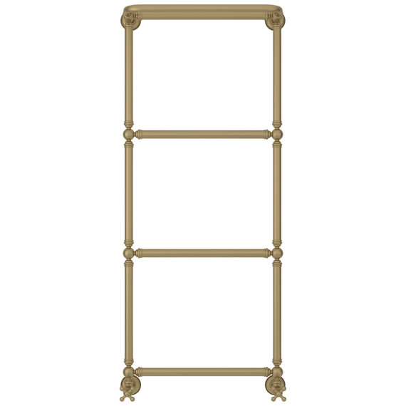 Полотенцесушитель водяной Сунержа Ренессанс П4 500x1330 мм 032-0281-1250, золото матовое - фото 2