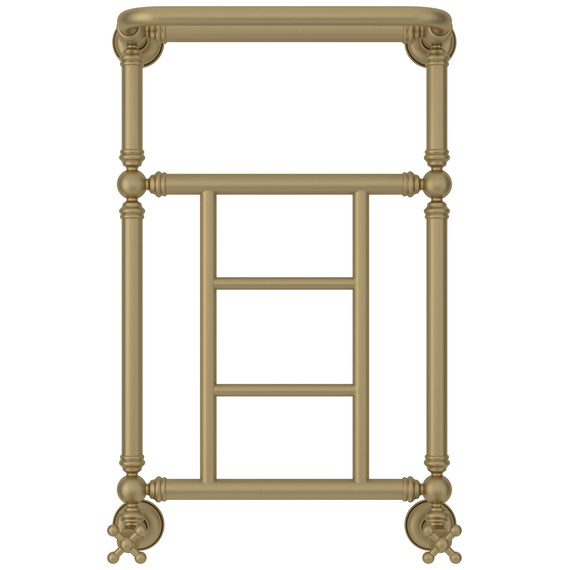 Полотенцесушитель водяной Сунержа Ренессанс П5 400x730 мм 032-0282-6640, золото матовое - фото 2