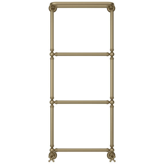 Полотенцесушитель водяной Сунержа Ренессанс П4 500x1330 мм 32-0281-1250, золотой шёлк - фото 2