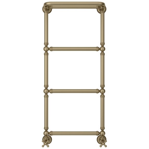 Полотенцесушитель водяной Сунержа Ренессанс П4 400x1030 мм 32-0281-9640, золотой шёлк - фото 2