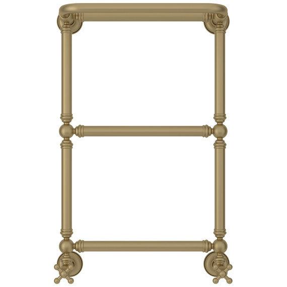 Полотенцесушитель водяной Сунержа Ренессанс П3 400x730 мм 032-0281-6640, золото матовое - фото 2