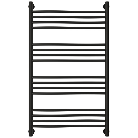 Полотенцесушитель водяной Сунержа Флюид+  П16 600x1060 мм 31-0222-1060, чёрный матовый - фото 2