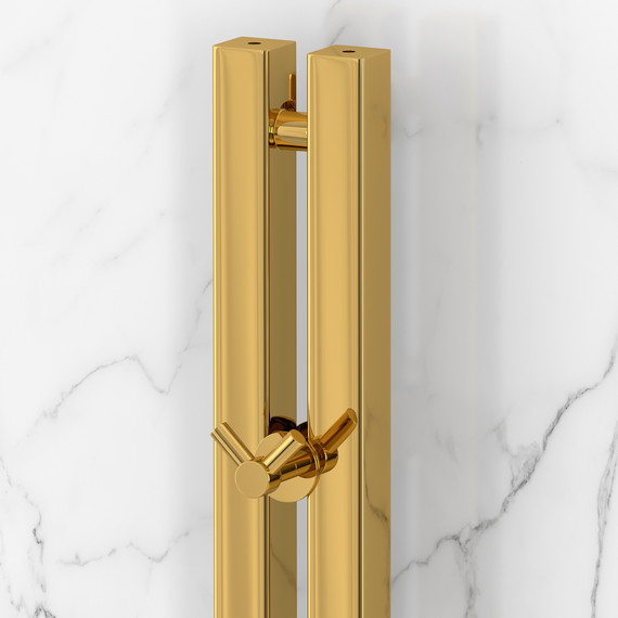 Полотенцесушитель водяной Сунержа Фьорд PRO П2 50x1200 мм 03-0458-1250, золото - фото 3