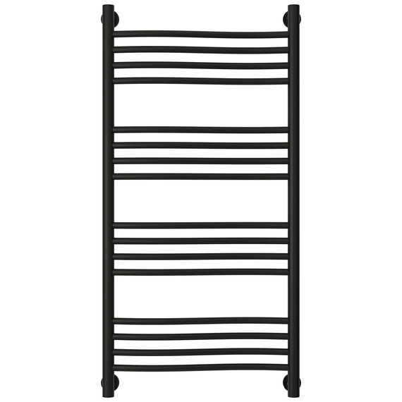 Полотенцесушитель водяной Сунержа Флюид+  П16 500x1060 мм 31-0222-1050, чёрный матовый - фото 2
