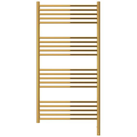 Полотенцесушитель электрический Сунержа Богема 3.1 П20 600x1320 мм (прямая перемычка) 03-6005-1260 R, золото - фото 2
