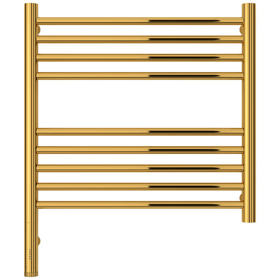 Полотенцесушитель электрический Сунержа Богема 3.1 П9 500x620 мм (прямая перемычка) 03-6004-5050 L, золото - фото 2