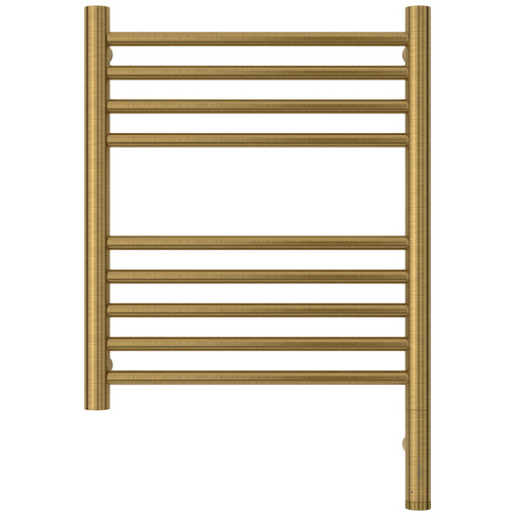 Полотенцесушитель электрический Сунержа Богема 3.1 П9 400x620 мм (прямая перемычка) 051-6005-5040 R, состаренная латунь - фото 2