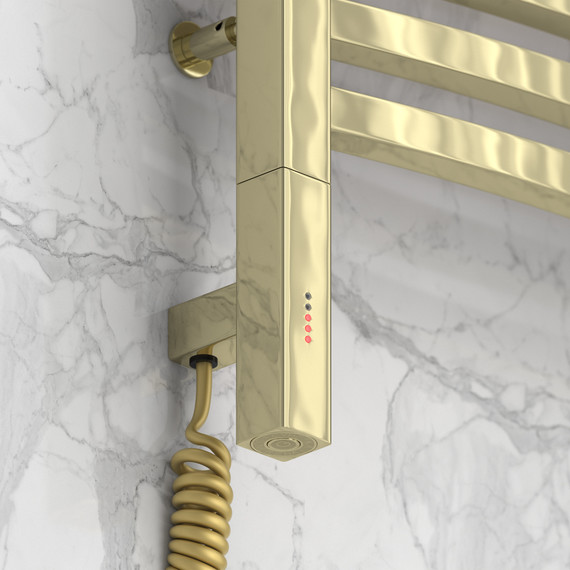 Полотенцесушитель электрический Сунержа Аркус 3.0 П16 500x1120 мм 020-5704-1050 L, шампань - фото 3