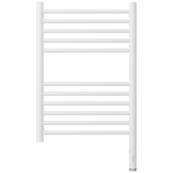 Полотенцесушитель электрический Сунержа Богема 3.1 П11 400x720 мм (прямая перемычка) 30-6005-6040 R, белый матовый - фото 2